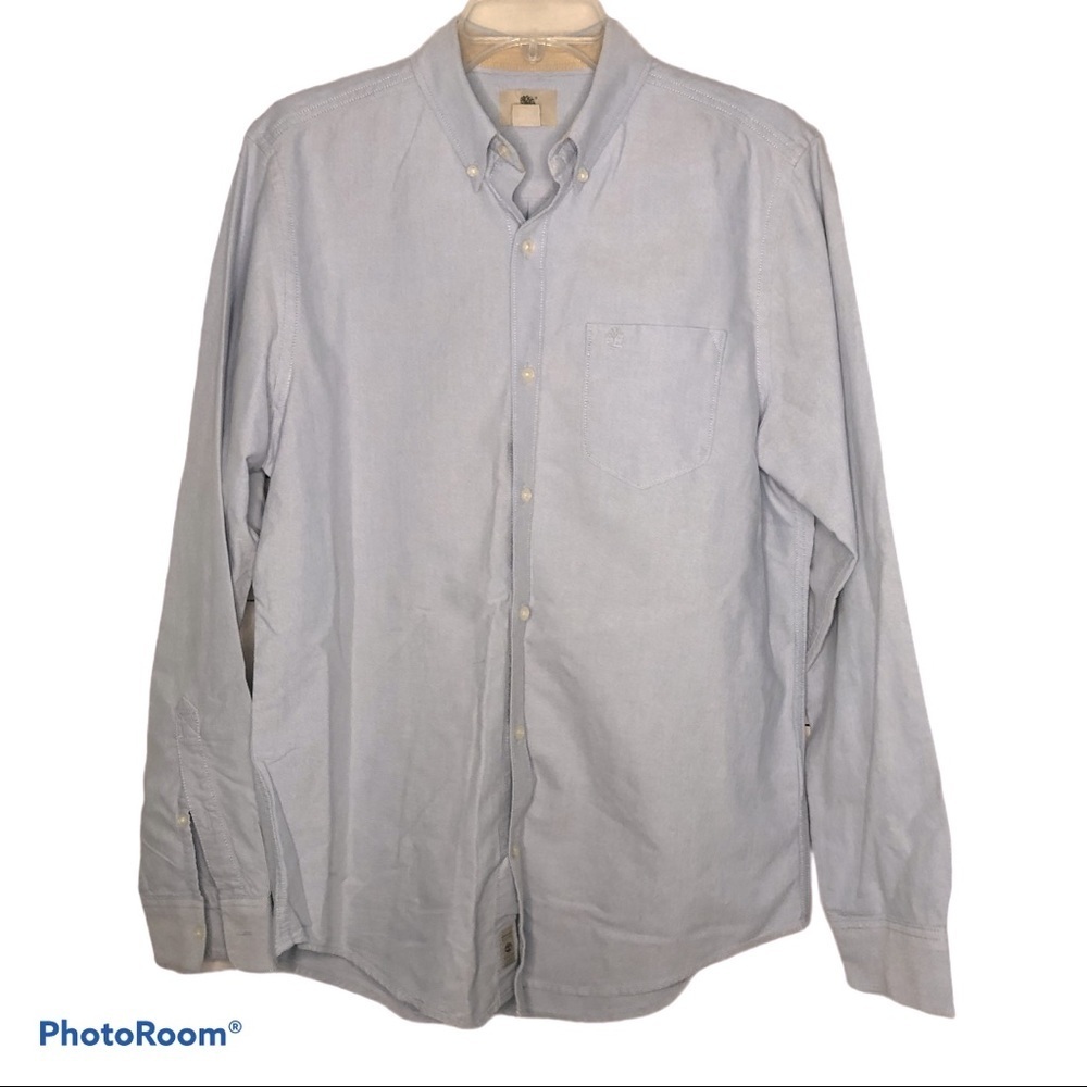Timberland light blue button down dress shirt size medium
